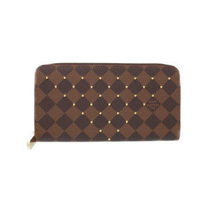 Louis Vuitton Studs Zippy Damier Wallet Zip Long